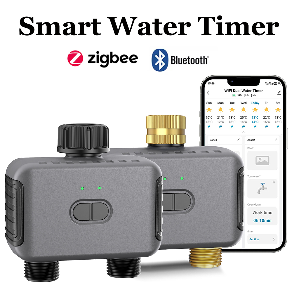 Smart Garden Devices - Inteligentny programator nawadniania Tuya Zigbee/BT, automatyczny