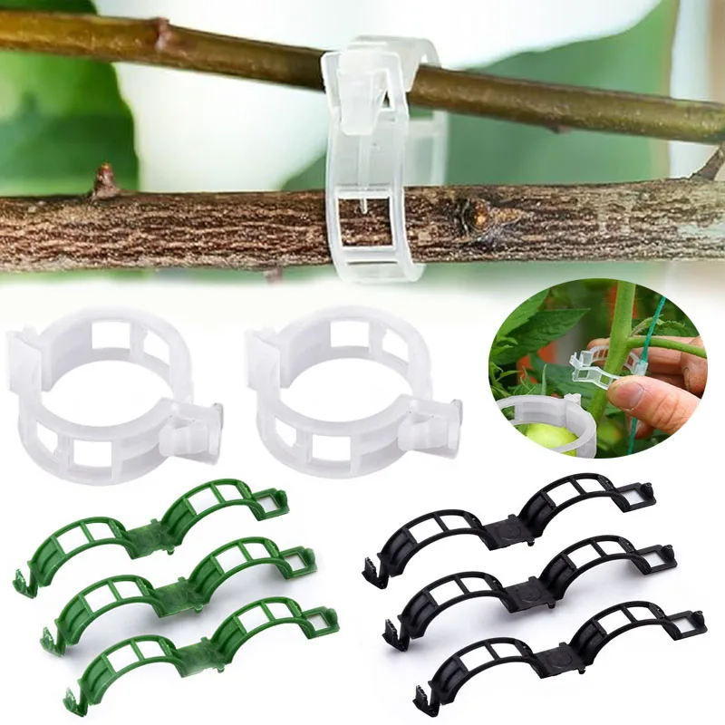 Smart Garden Hub - 100 SZTUK Klipsy do mocowania roślin