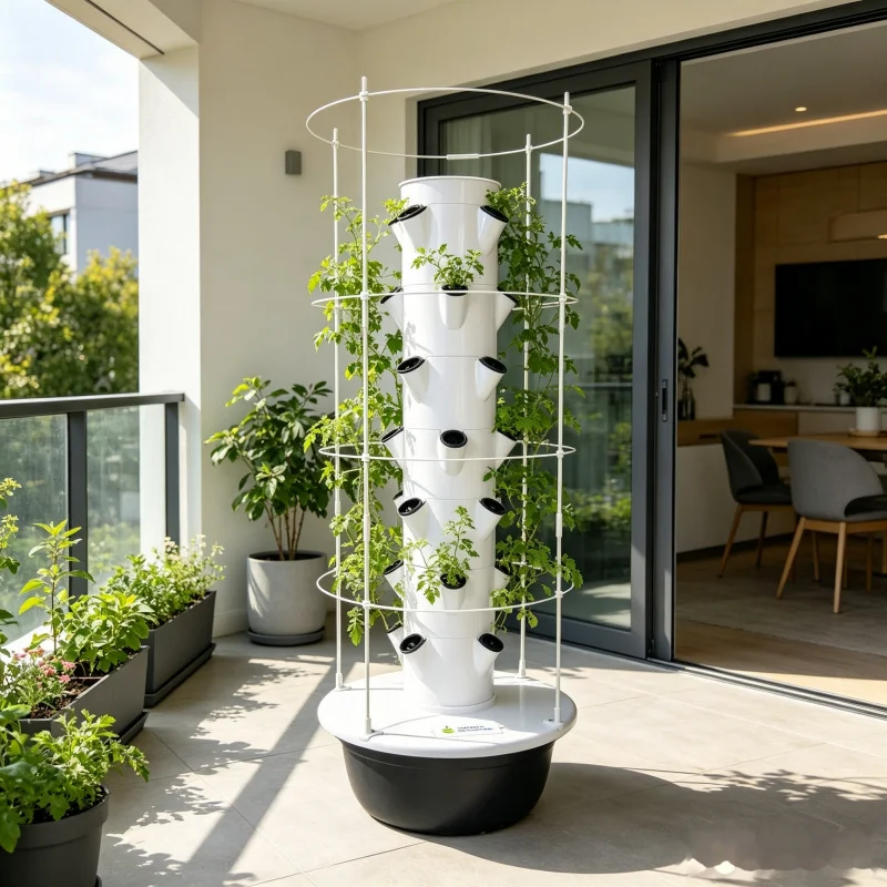 Smart Garden Vertical Planter - 9-poziomowa hydroponiczna wieża do uprawy warzyw