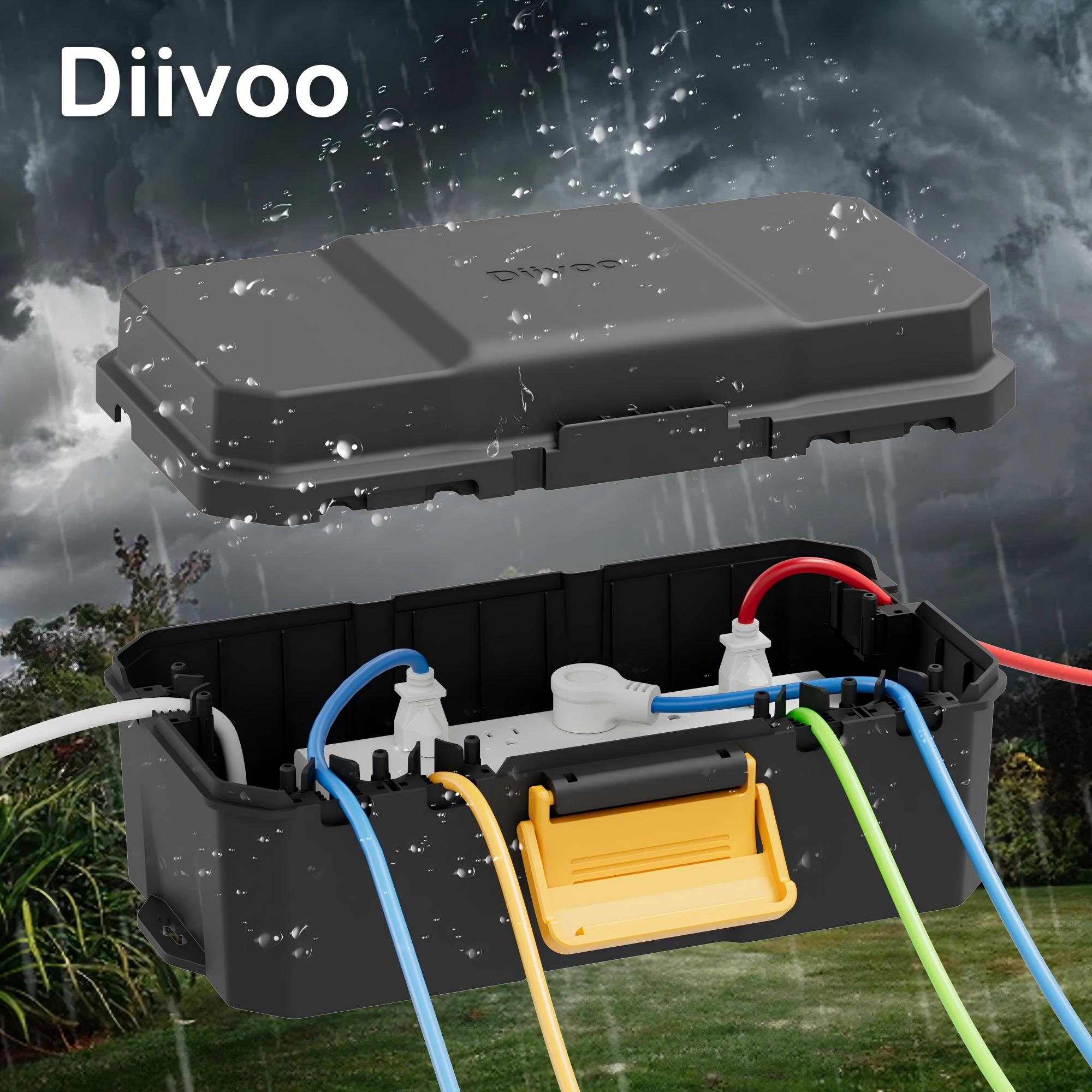 Smart Garden Hub - Diivoo Wodoodporna skrzynka elektryczna Zewnętrzne złącze