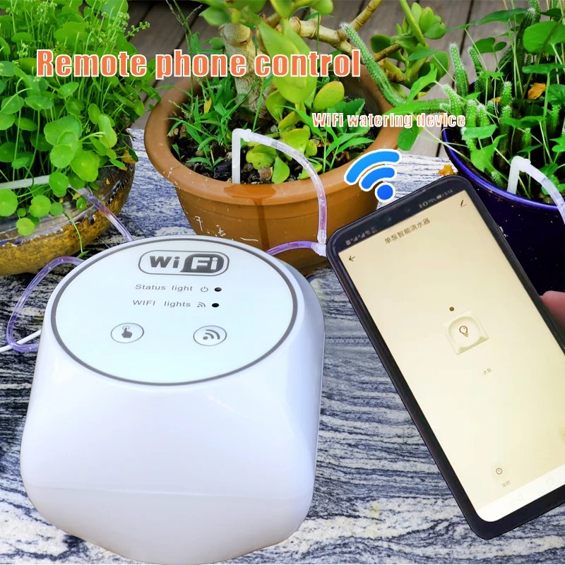 Smart Garden Keeper - Zestaw automatycznego podlewania Wifi Lazy, regulowany