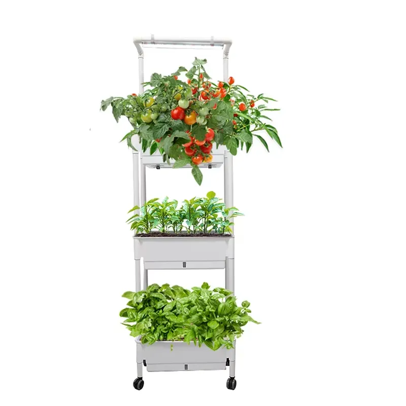 Przenośny, pionowy, 3-poziomow – Smart Garden Vertical Planter recenzja i cena