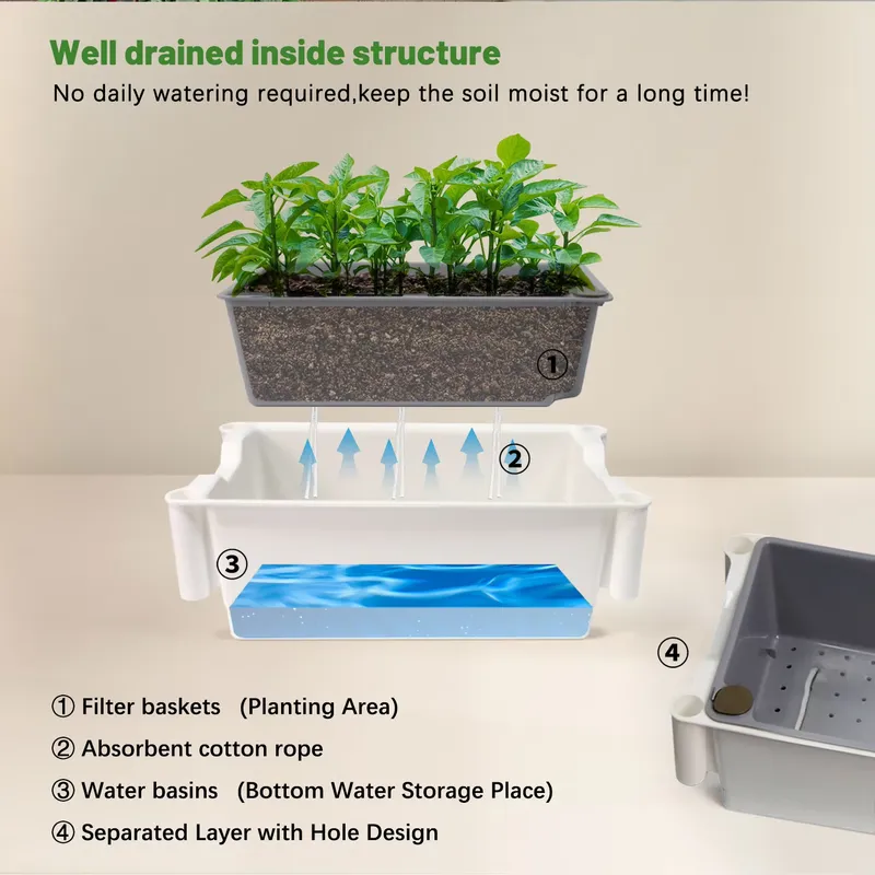 Przenośny, pionowy, 3-poziomow – Smart Garden Vertical Planter recenzja i cena
