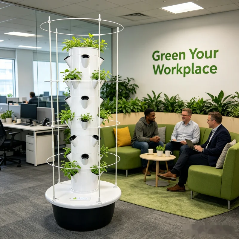 Spacetree Pionowa Wieża Hydrop – Smart Garden Vertical Planter recenzja i cena