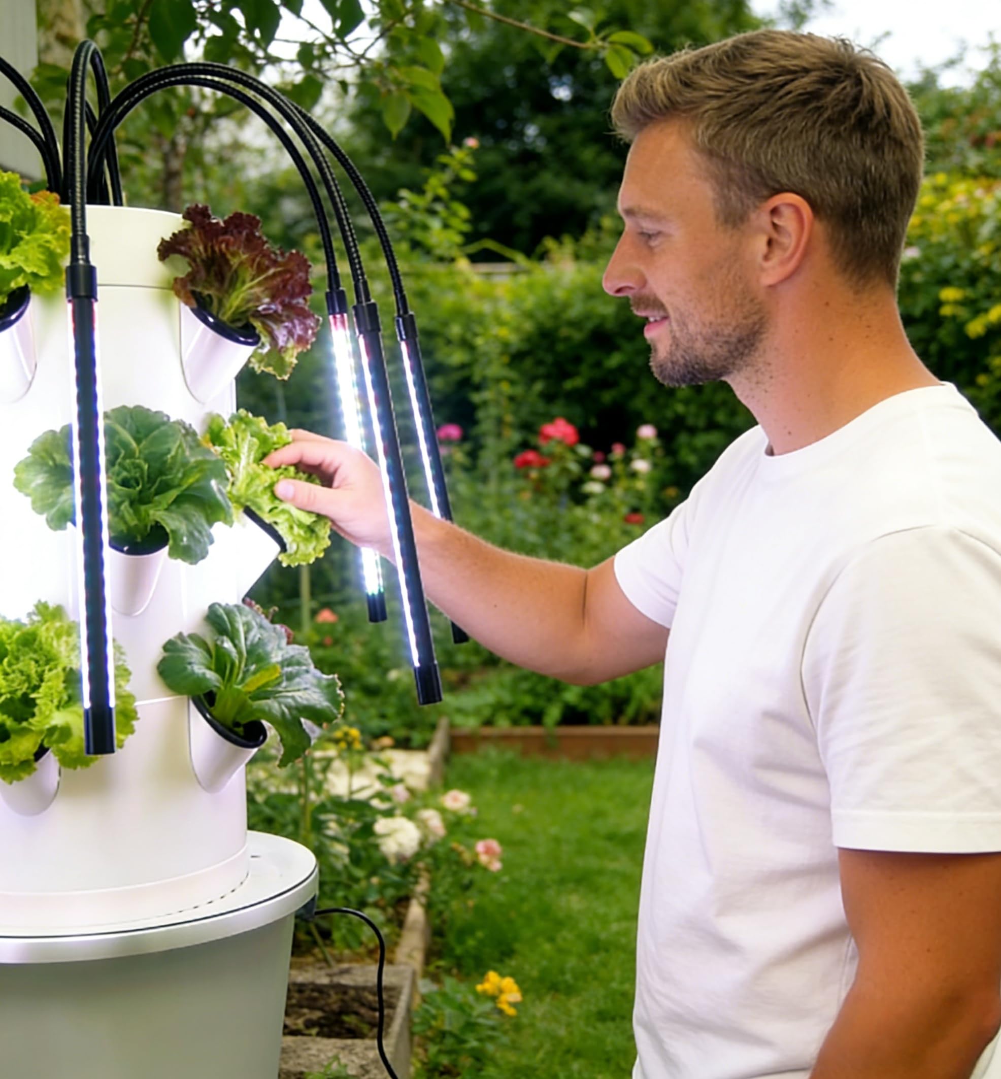 Pionowy system hydroponiczny d – Smart Garden Vertical Planter recenzja i cena