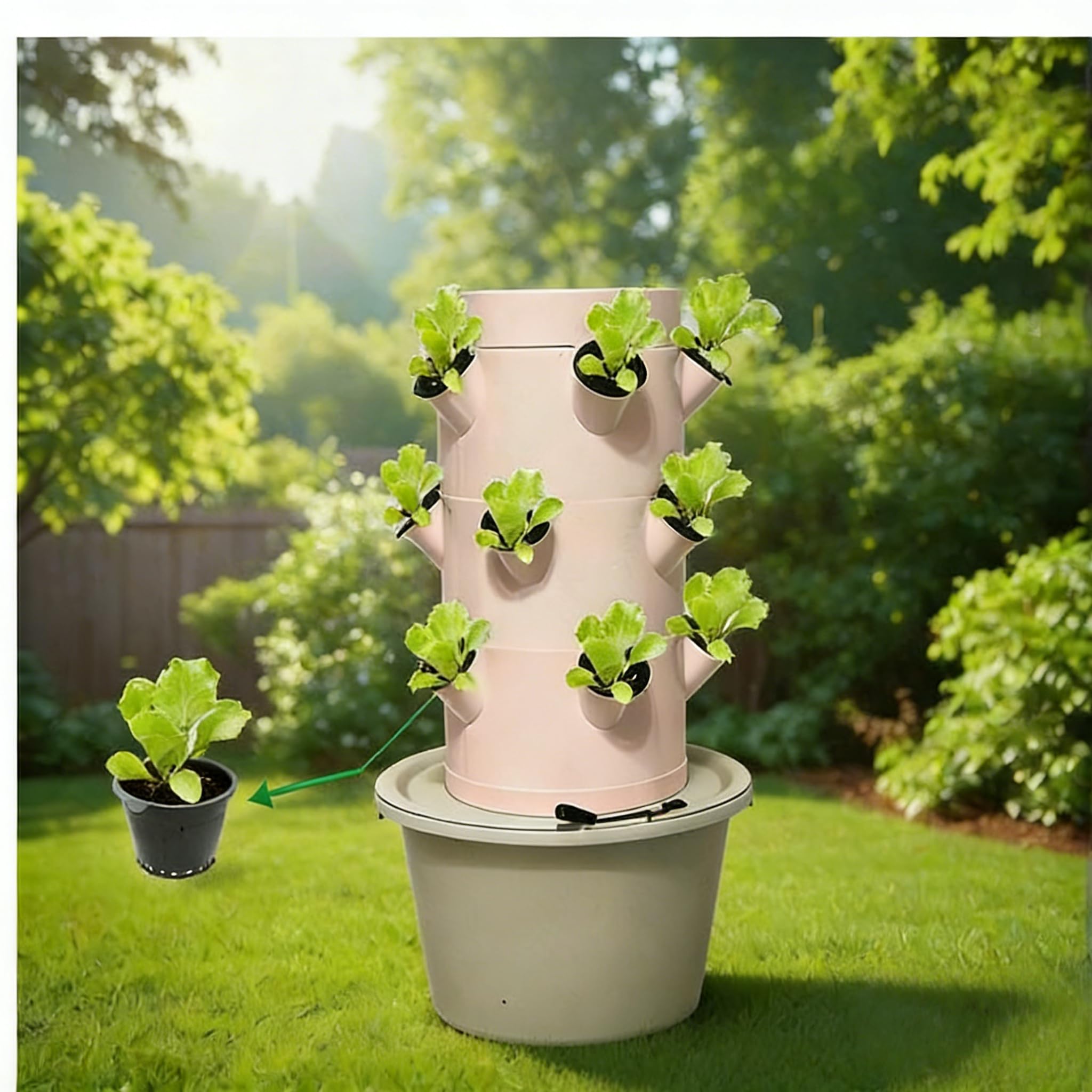 Pionowy system hydroponiczny d – Smart Garden Vertical Planter recenzja i cena