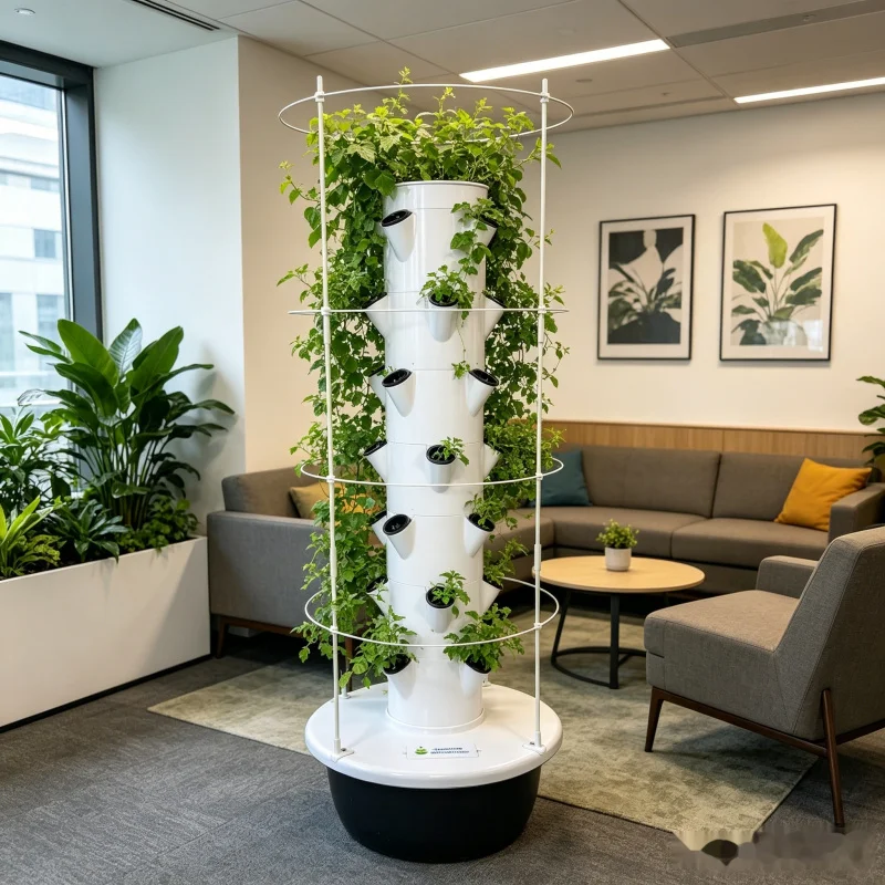 9-poziomowa aeroponiczna hydro – Smart Garden Vertical Planter recenzja i cena