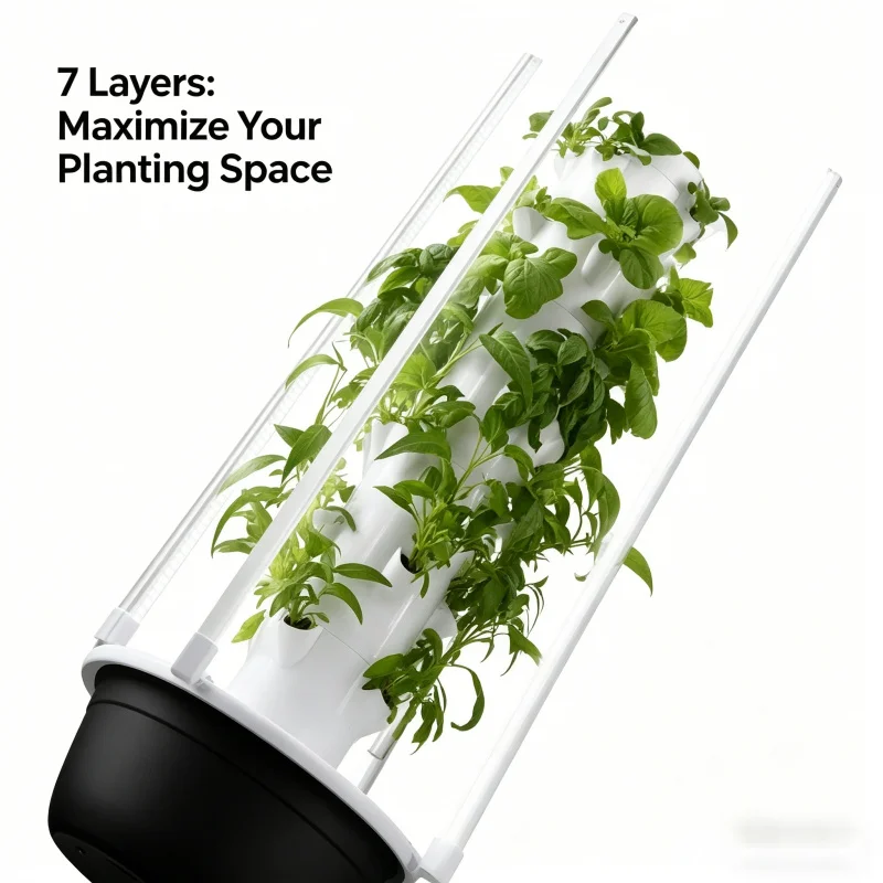 Spacetree 7-poziomowa pionowa  – Smart Garden Vertical Planter recenzja i cena