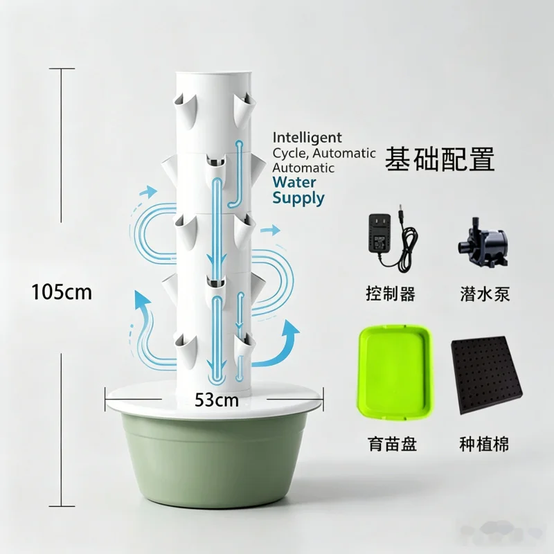 SpaceTree Pionowa Wieża Hydrop – Smart Garden Vertical Planter recenzja i cena