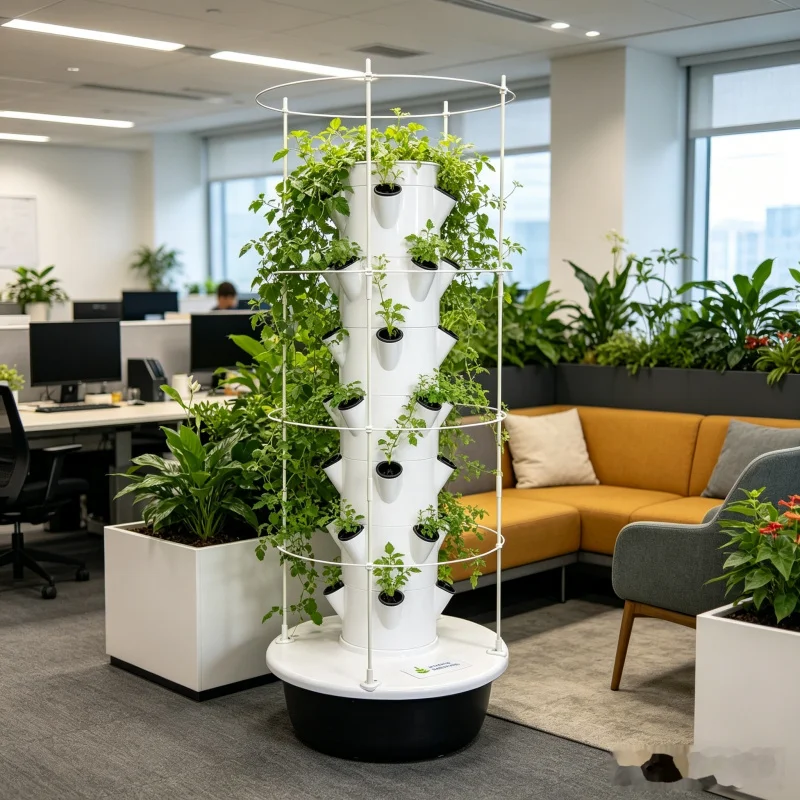 9-poziomowa hydroponiczna wież – Smart Garden Vertical Planter recenzja i cena