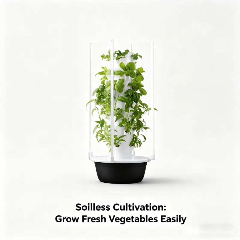 Wieża hydroponiczna SpaceTree  – Smart Garden Vertical Planter recenzja i cena