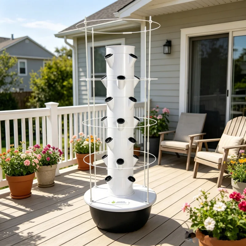 5-poziomowa pionowa hydroponic – Smart Garden Vertical Planter recenzja i cena