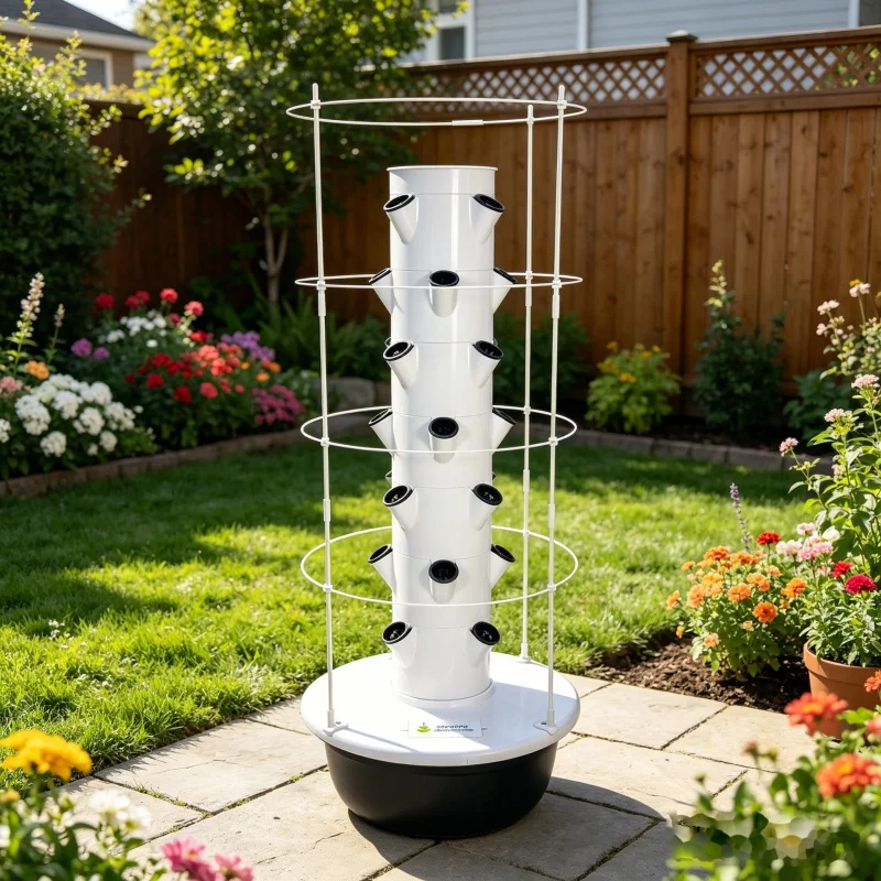 5-poziomowa pionowa hydroponic – Smart Garden Vertical Planter recenzja i cena