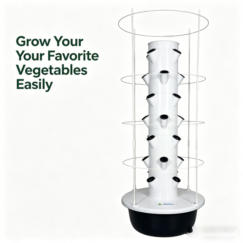 System pionowej hydroponicznej – Smart Garden Vertical Planter recenzja i cena