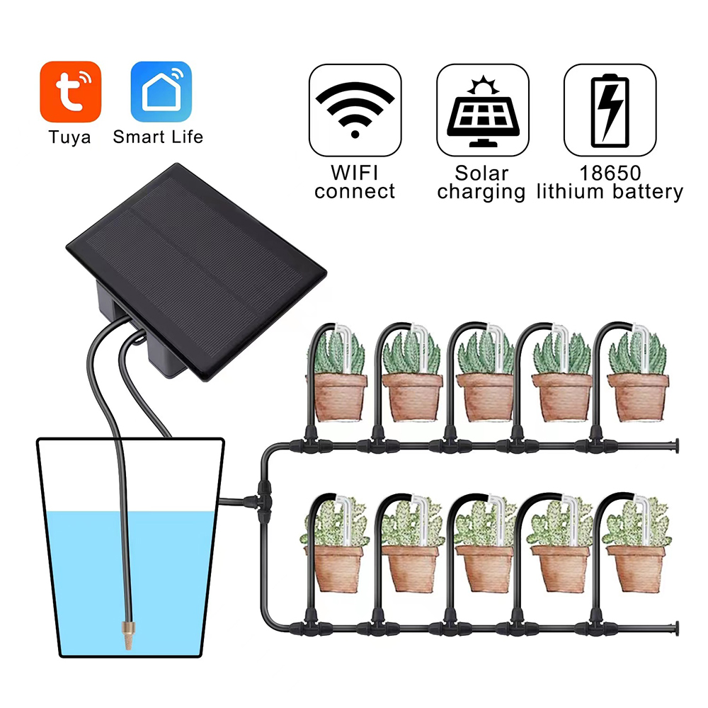 Tuya WiFi Solarna pompa wodna  – Smart Garden Keeper recenzja i cena