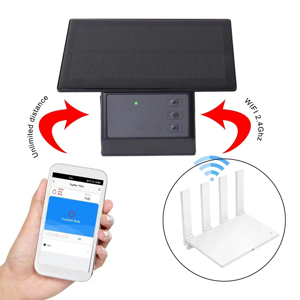 Tuya WiFi Solarna pompa wodna  – Smart Garden Keeper recenzja i cena