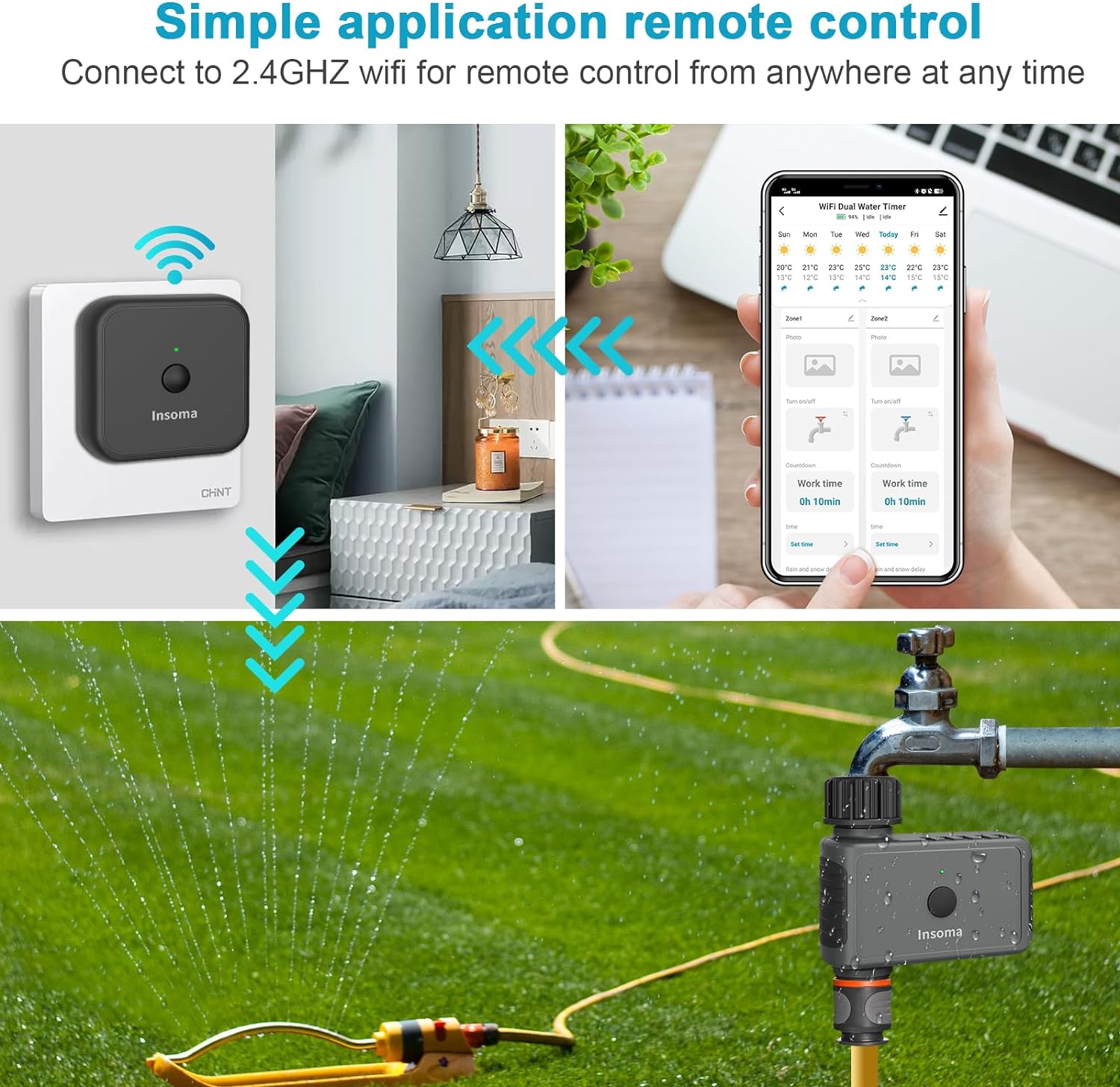 Insoma Wifi Automatyczny czaso – Smart Garden Keeper recenzja i cena