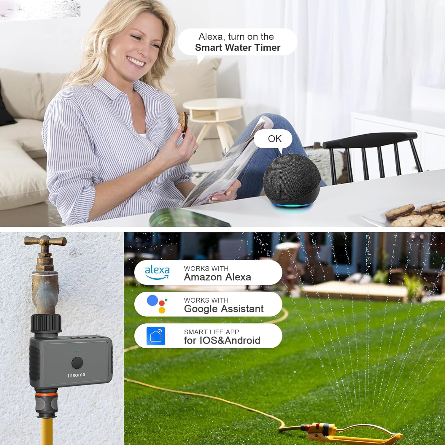Insoma Wifi Automatyczny czaso – Smart Garden Keeper recenzja i cena