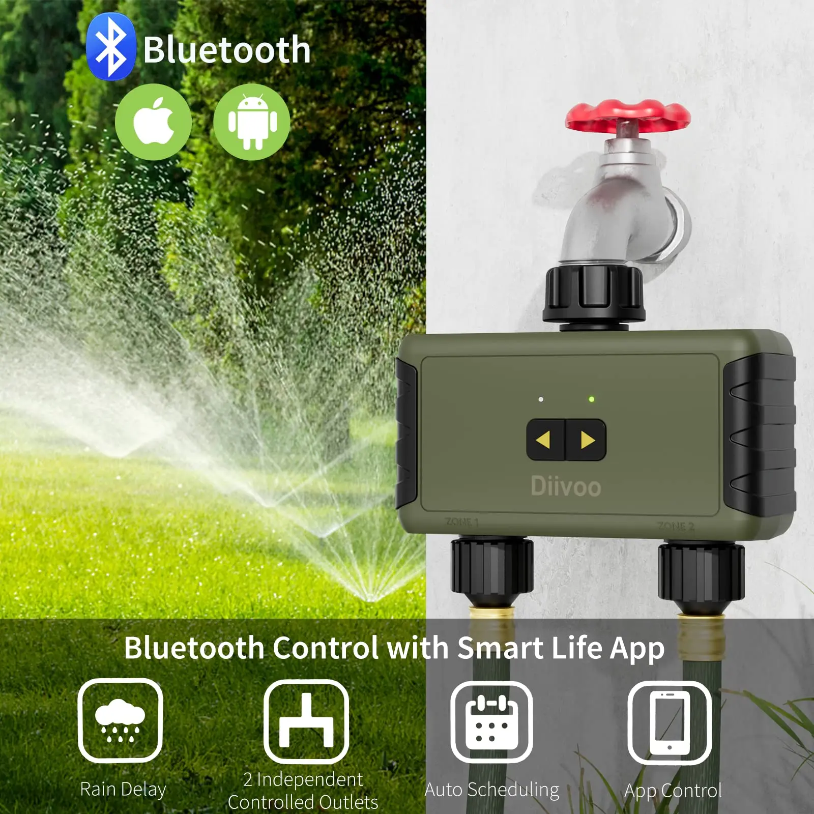 Diivoo Sterownik Nawadniania z – Smart Garden Devices recenzja i cena