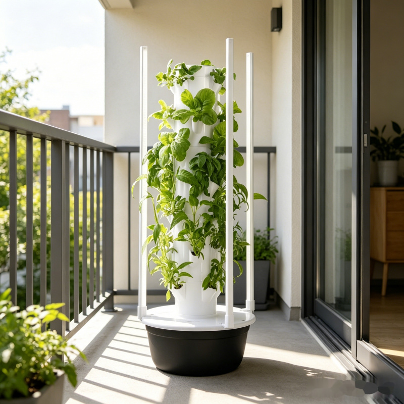 5-poziomowa pionowa hydroponic – Smart Garden Vertical Planter recenzja i cena